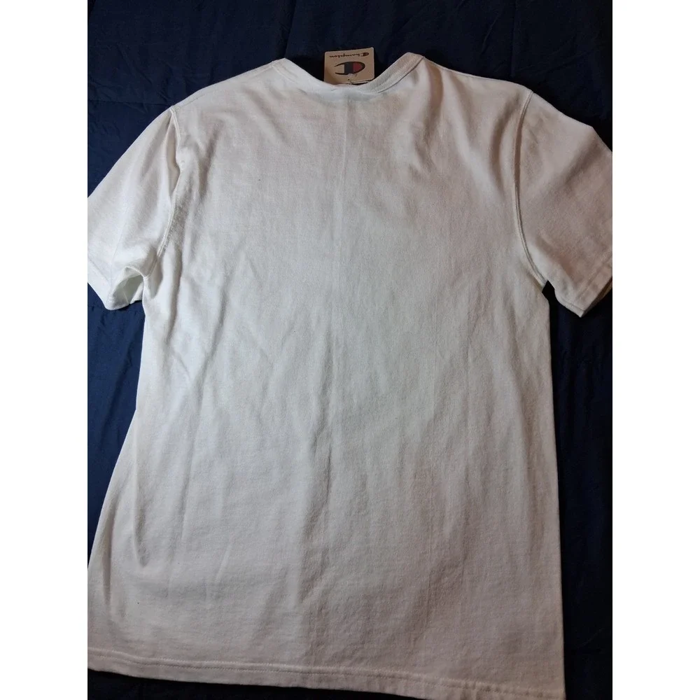 Champion Men's Short‎ Sleeve T-Shirt Small Spellout - Picture 3 of 4